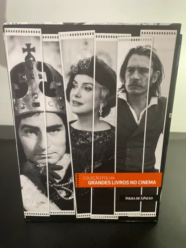 Coleção folha - Grandes livros no cinema dvd
