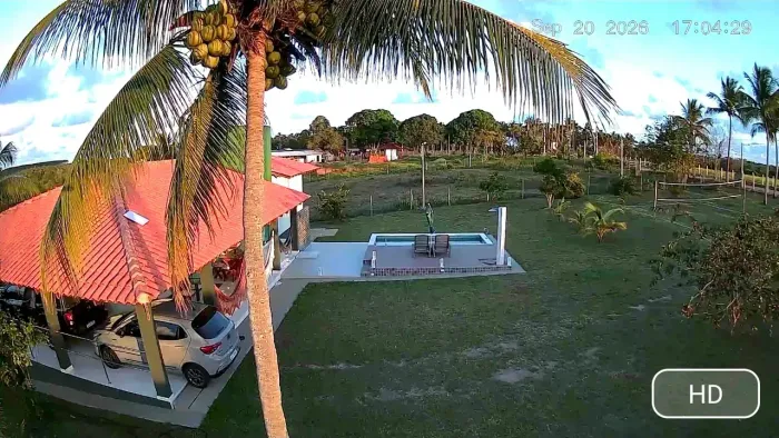 Chácara belíssima com casa mobiliada e piscina, Ipioca Ranch 2 km da praia