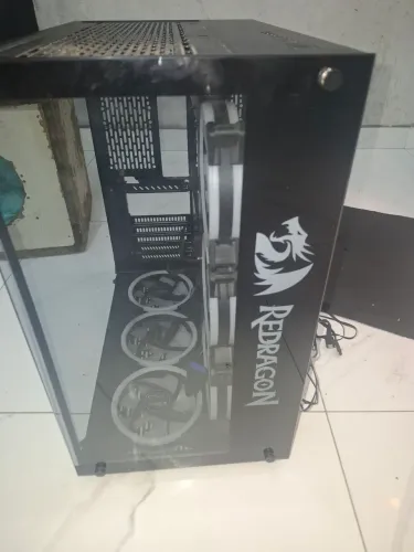 Gabinete Gamer Redragon Wideload, Mid Tower, Lateral e Frontal em Vidro - GC-802-1
