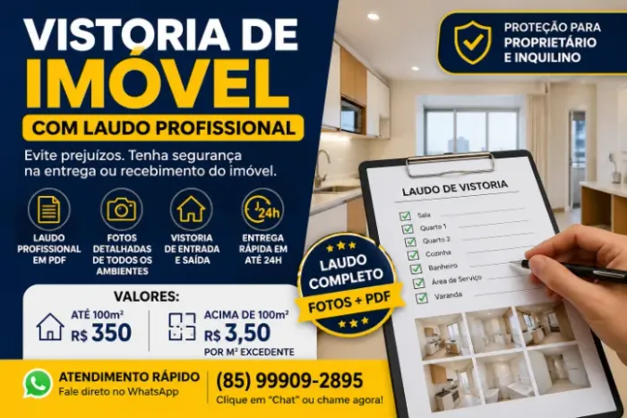 Vai Receber Imóvel MRV? Faça Vistoria Completa | Laudo em 24h | A partir de R$350