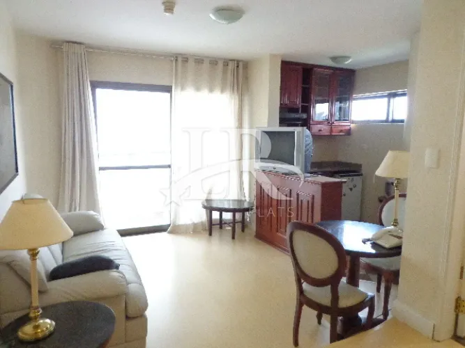 LR Flats apartamentos e studios - Flat 1 quarto, 50m² para alugar na Bela Vista, veja!