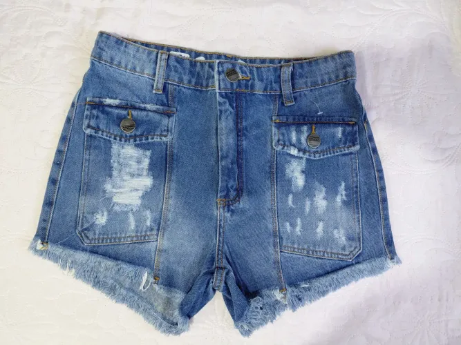 Short jeans sal e pimenta 38