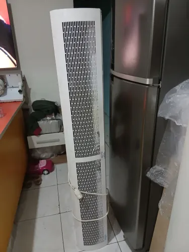Ventilador industrial parede de entrada-220r$ 500.00 fone * medida 1.50 compri