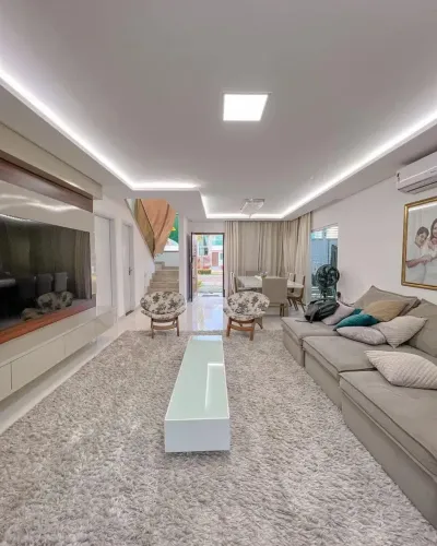 CONDOMINIO JARDINS D ITALIA, LINDA CASA DE LUXO NO ARAÇAGI, REFORMADA E PROJETADA, PISCINA