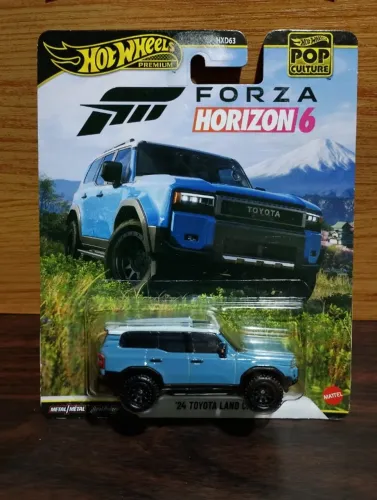 '24 Toyota Land Cruiser Forza Horizon 6 Hot Wheels Premium - Escala 1:64