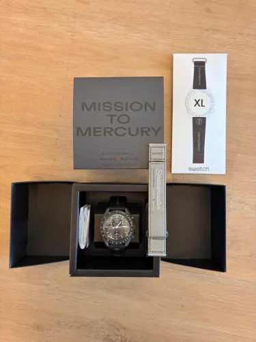 Relógio Swatch OMEGA mission to Mercury