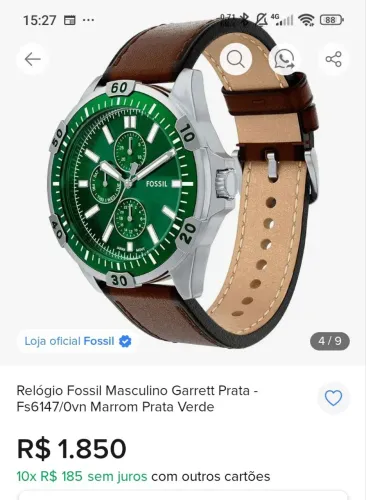 Relógio Fossil
