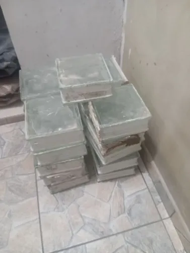 Tijolos de vidro 