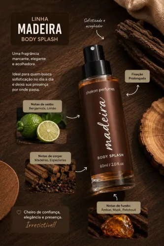 Perfume Body Splash- Madeira