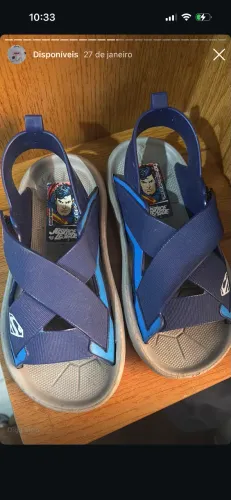 Sandália Super heroí