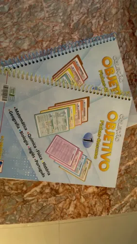 VENDO APOSTILAS CURSINHO PRÉ VESTIBULAR COLÉGIO OBJETIVO