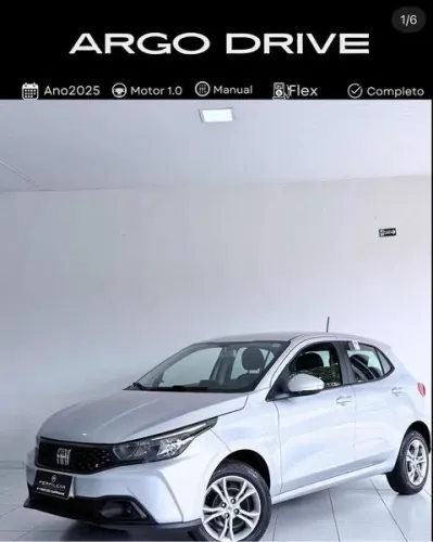 Fiat Argo 1.0 6V Flex. 2025