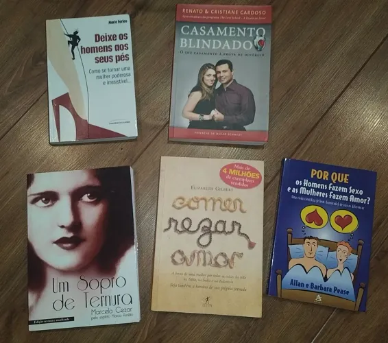 Lote de Livros em Excelente Estado de Conservação - Oportunidade!