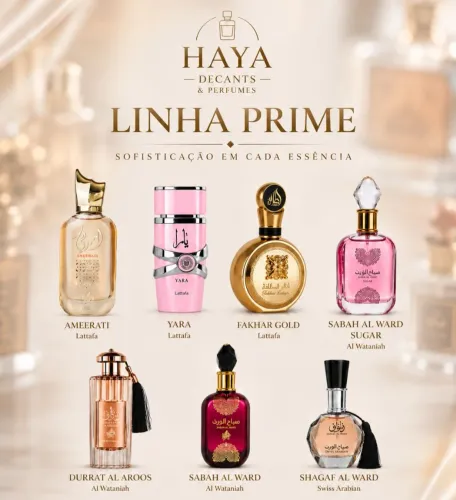 Perfumes árabes em Decants