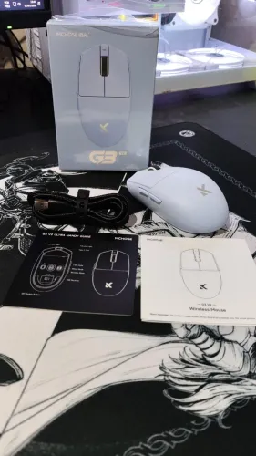 Mouse sem fio Mchose G3 V2 - Sensor Paw 3311 - Novo - 2.4G sem fio + com fio + Bluetooth