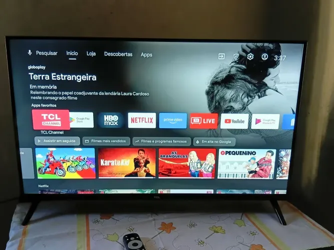 Vendo tv tcl smart android 32 polegadas