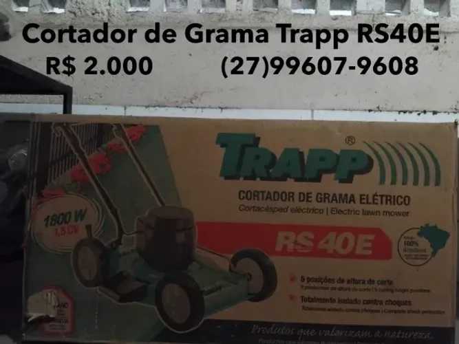 Cortador de Grama Trapp RS40E