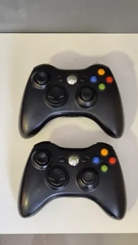 Controles sem fio (wireless) xbox 360 ; 