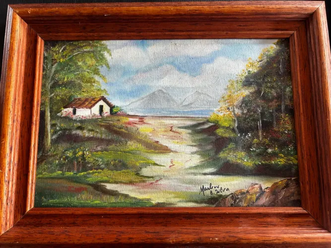 Quadro emoldurado