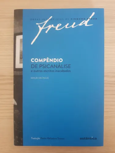 Livro Compêndio de psicanálise e outros escritos inacabados de Sigmund Freud