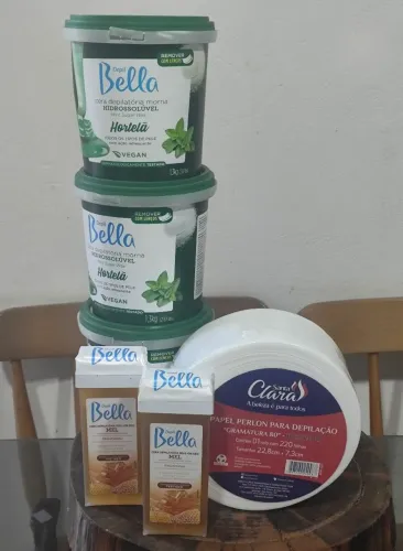 Kit depilação 100