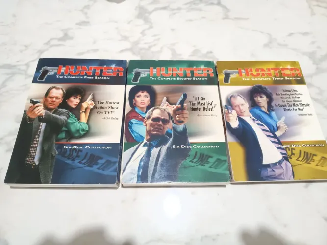 Dvd box série Tiro Certo Hunter primeiras três temporadas importado