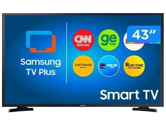 Smart TV Samsung 43" Full HD UN43T5300AG - Impecável / Wi-Fi / HDR / Bivolt