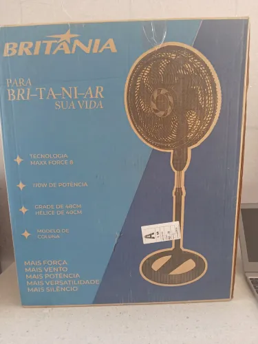 Ventilador Britânia tecnologia maxx force 170w 8 pás 127v