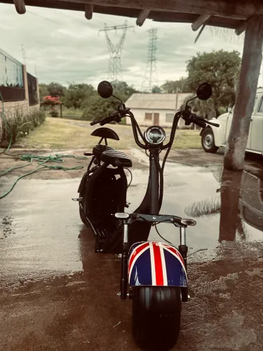 Scooter Elétrica Estilo Chopper