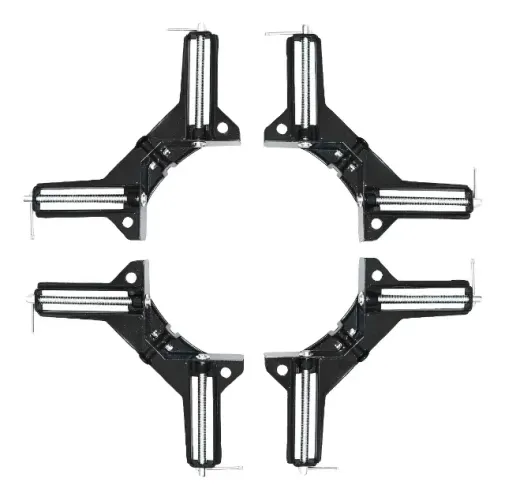 Sargento Grampo Angular Marceneiro 75mm 4 Pçs