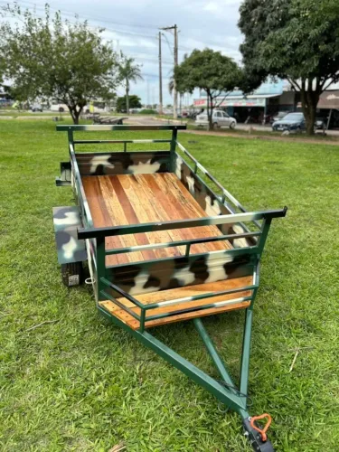Carretinha 2 x 1.2 nova para carga geral