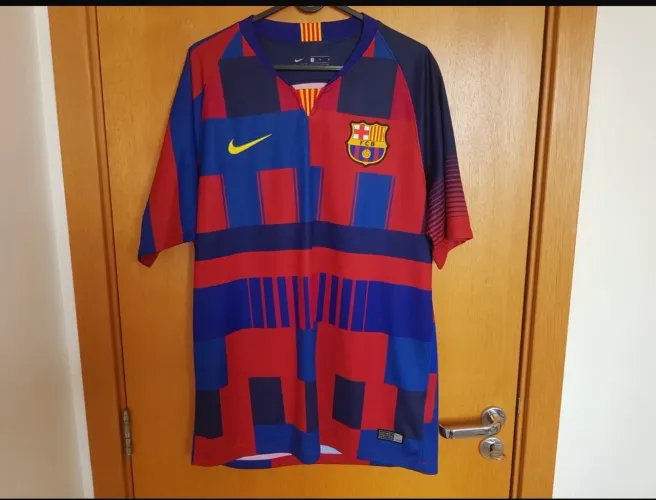 Camisa Barcelona 20 anos aniversário Nike Original