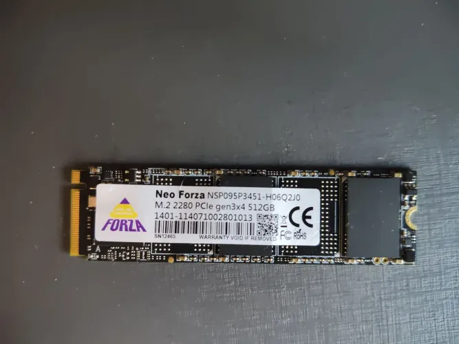 Ssd M.2 Nvme 3.0 512GB