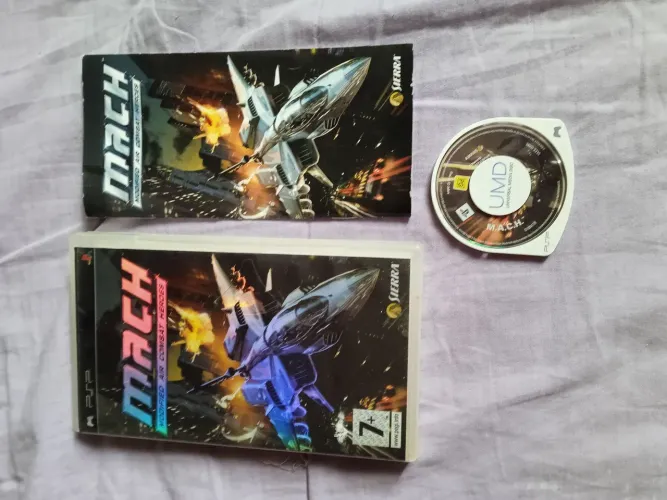 Jogo Mach original completo para PSP