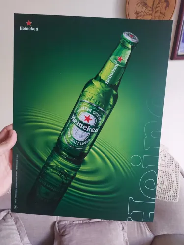 Quadros de bar Heineken