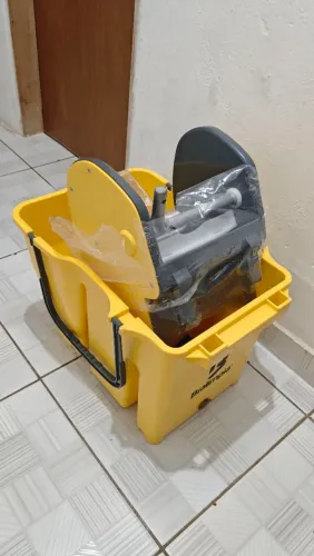 Balde doblo Mop profissional BRALIMPIA (NOVO) - 30 litros