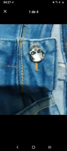 Calça masculina tem 44