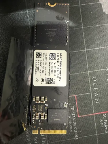SSD WD PC SN740 512GB NVMe M.2 PCIe 4.0 x4