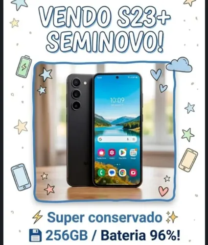 SAMSUNG S23+ SEMINOVO
