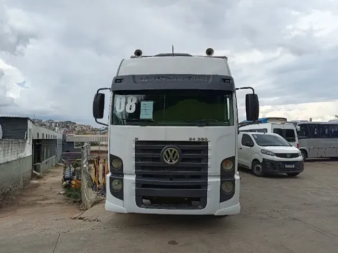 VW 24.250  8X2 LEITO TETO ALTO  ANO 2008/2008
