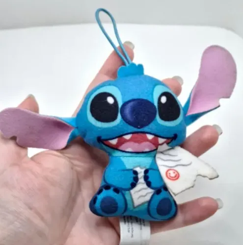 Chaveiro Pelúcia Stitch Travesso Disney - Coleção McDonald's