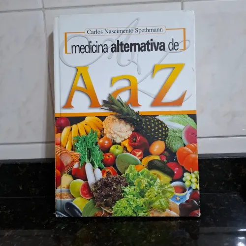 Livro medicina de A a Z capa dura
