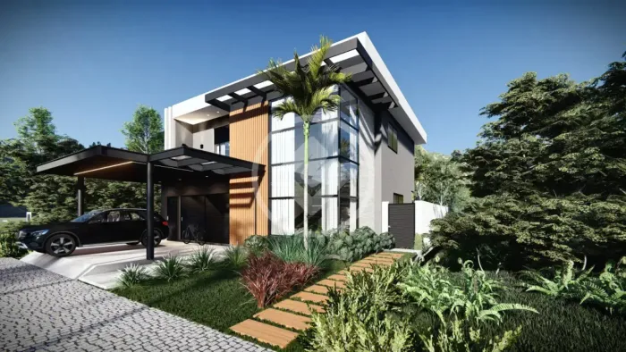 CASA À VENDA NO CONDOMÍNIO RESERVA ARUANÃ - SÃO JOSÉ DOS CAMPOS - 4 SUÍTES, SENDO 1 MASTER