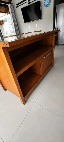 Balcão tampo em inox 