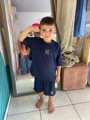 Conjunto infantil e juvenil 