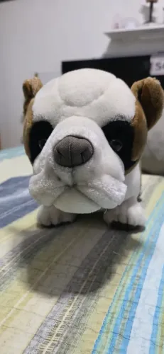 Pelúcia Cachorro Bull Dog 