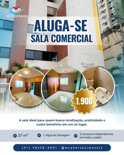 ALUGA - SE SALA COMERCIAL