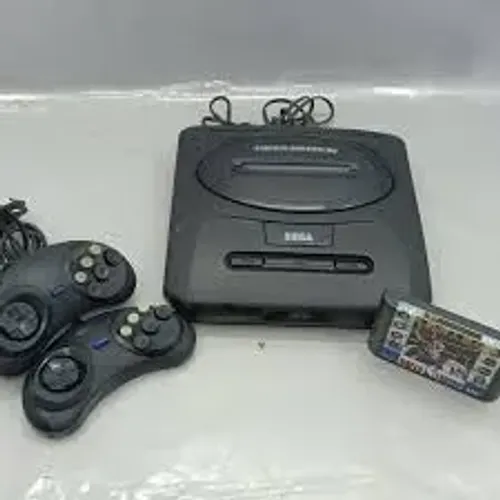 mega drive 3 com jogo e 2 controles aceita trocas