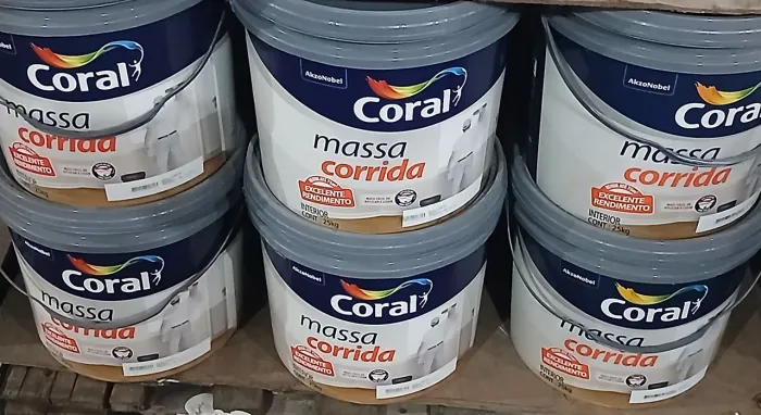 MASSA CORRIDA DE 25KL CORAL