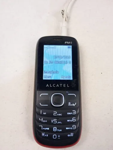 Celular Clássico Alcatel OneTouch FM Vivo - Funcionando Perfeitamente